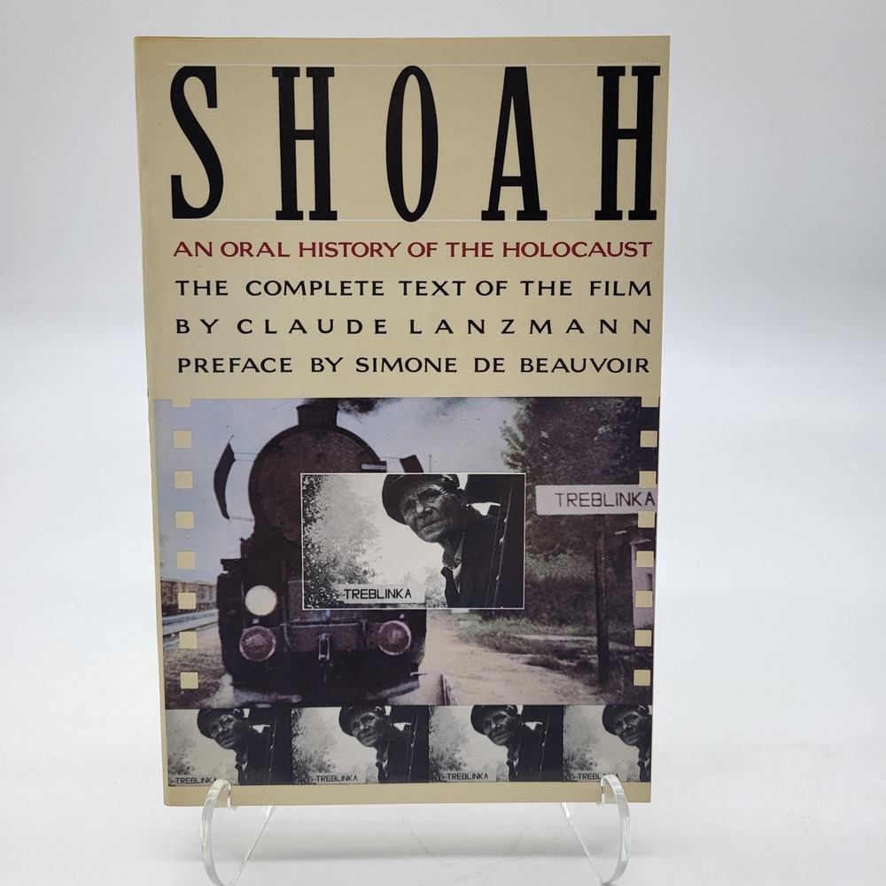Shoah An Oral History Of The Holocaust By Claude Lanzmann Paperback Like New